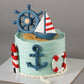 Sailor Ship Wheel Cake