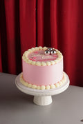 Dancing Queen Pink Vintage Cake