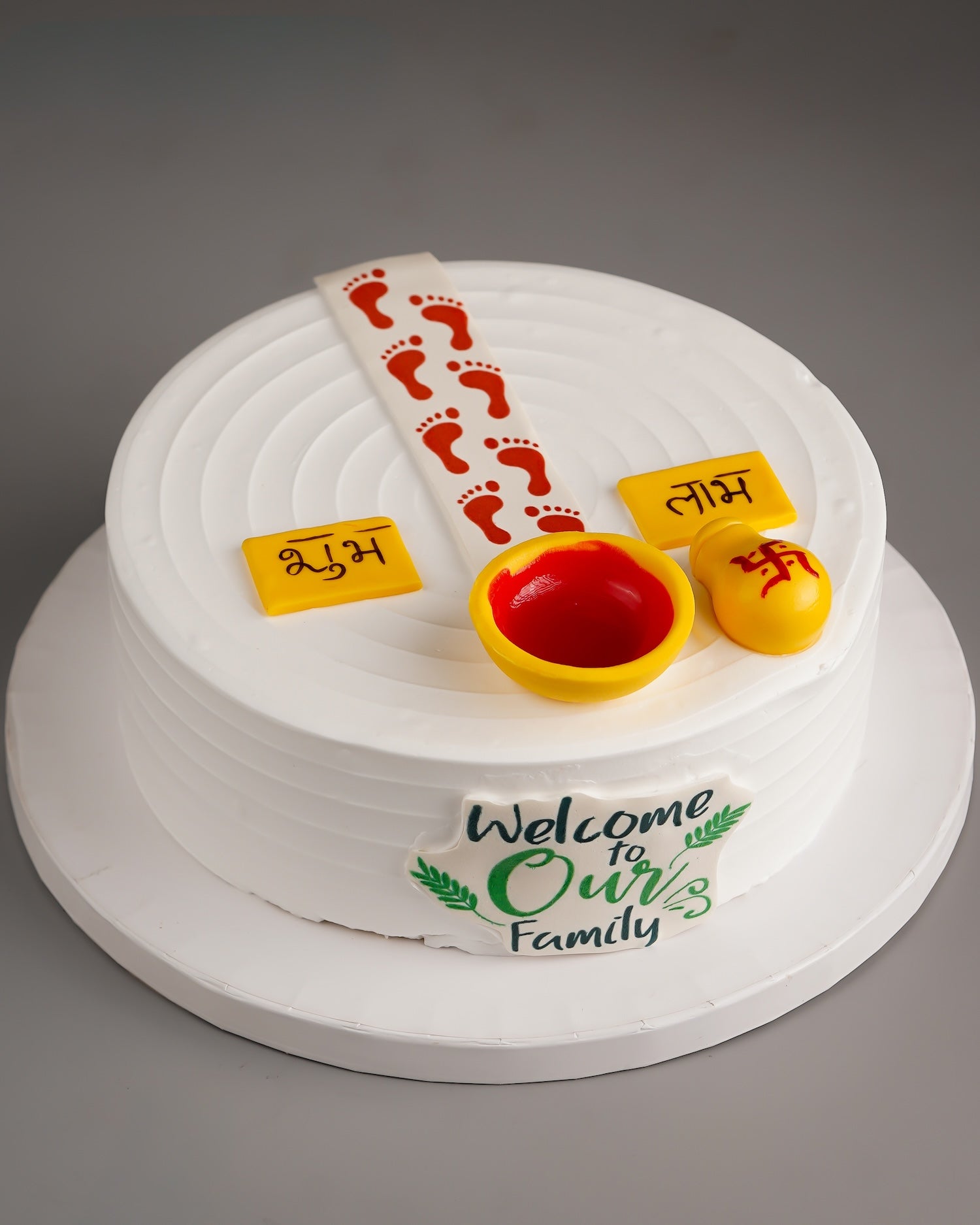 Griha Pravesh Welcome Cake