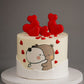 Bubu Dudu Hearts Cake