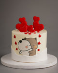 Bubu Dudu Hearts Cake