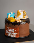 Chai Lover Drip Cake