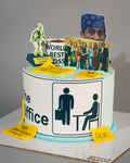 The Office Best Boss Cake