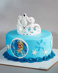 Frozen Elsa Tiara Cake