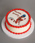Ladybug Photo Print Cake
