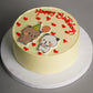 Bubu Dudu Party Hearts Cake