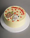 Bubu Dudu Party Hearts Cake