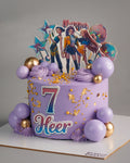 KPop Demon Hunters Disco Cake