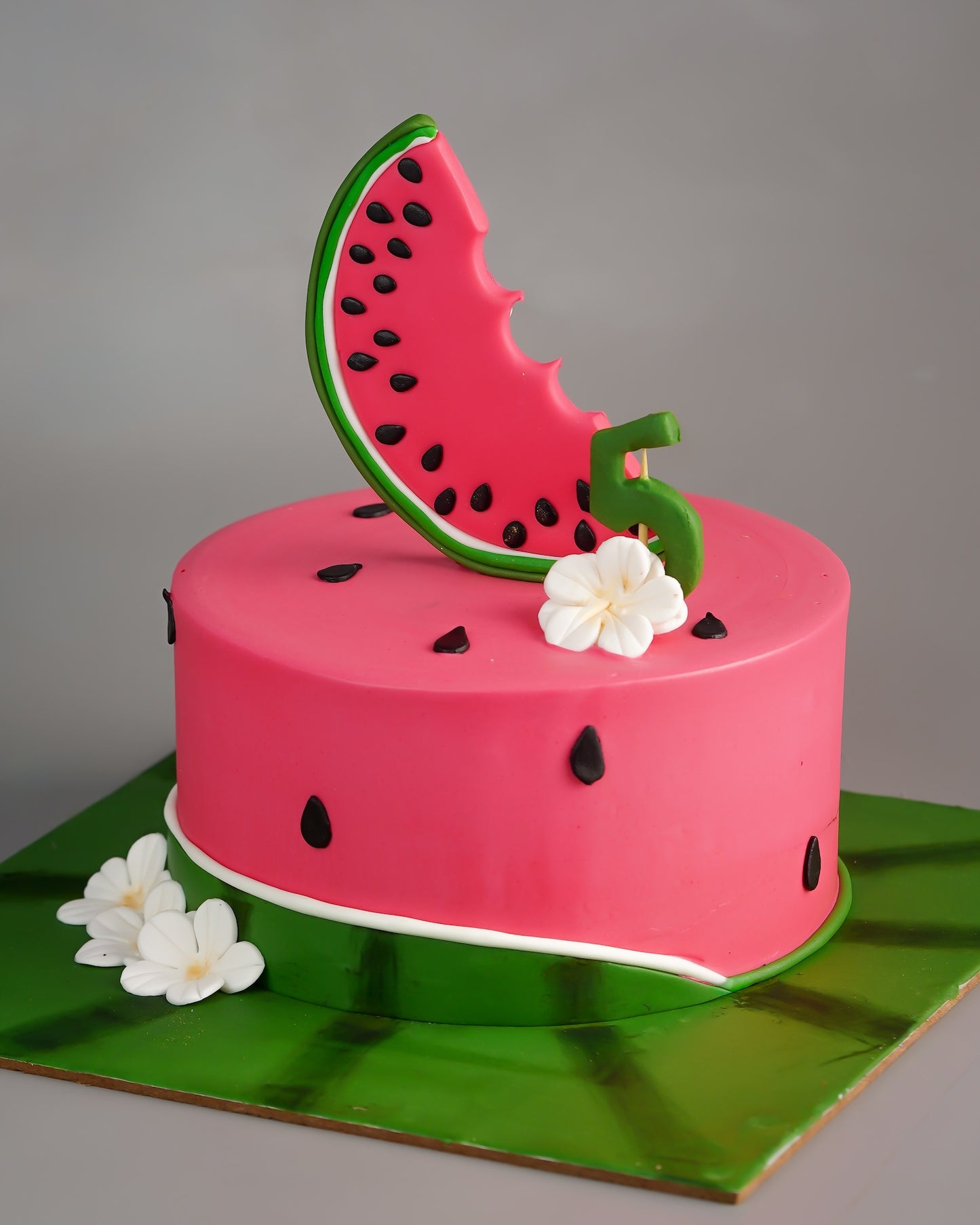 Watermelon Slice Summer Cake