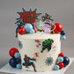 Avengers Twins Balloon Cake