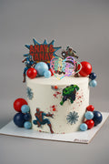 Avengers Twins Balloon Cake