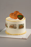 Golgappa Street Food Cake