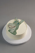 Donkey Painted Buttercream Cake