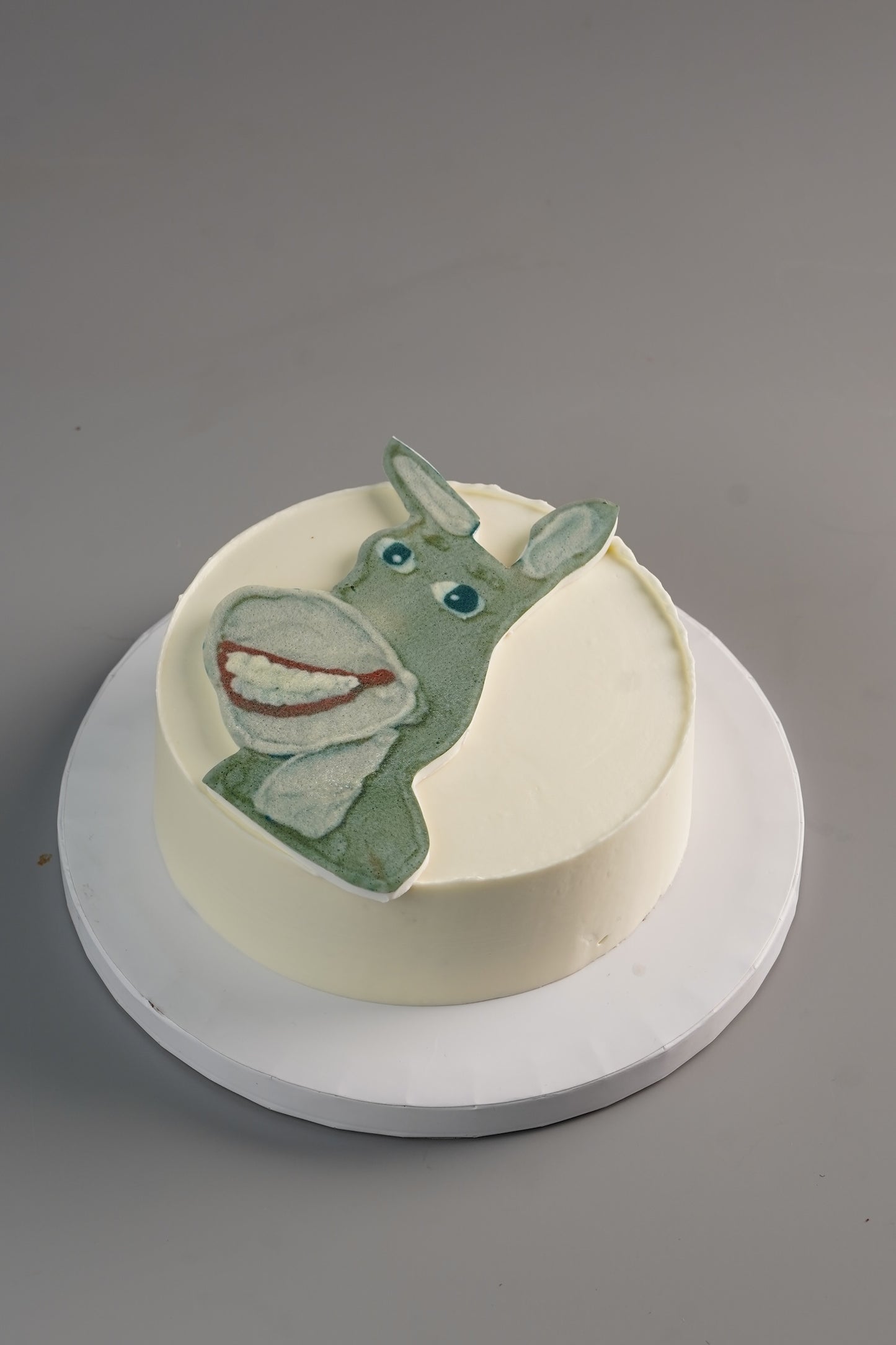 Donkey Painted Buttercream Cake