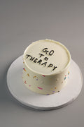 Go To Therapy Sprinkle Cake