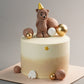 Party Hat Teddy Ombre Cake
