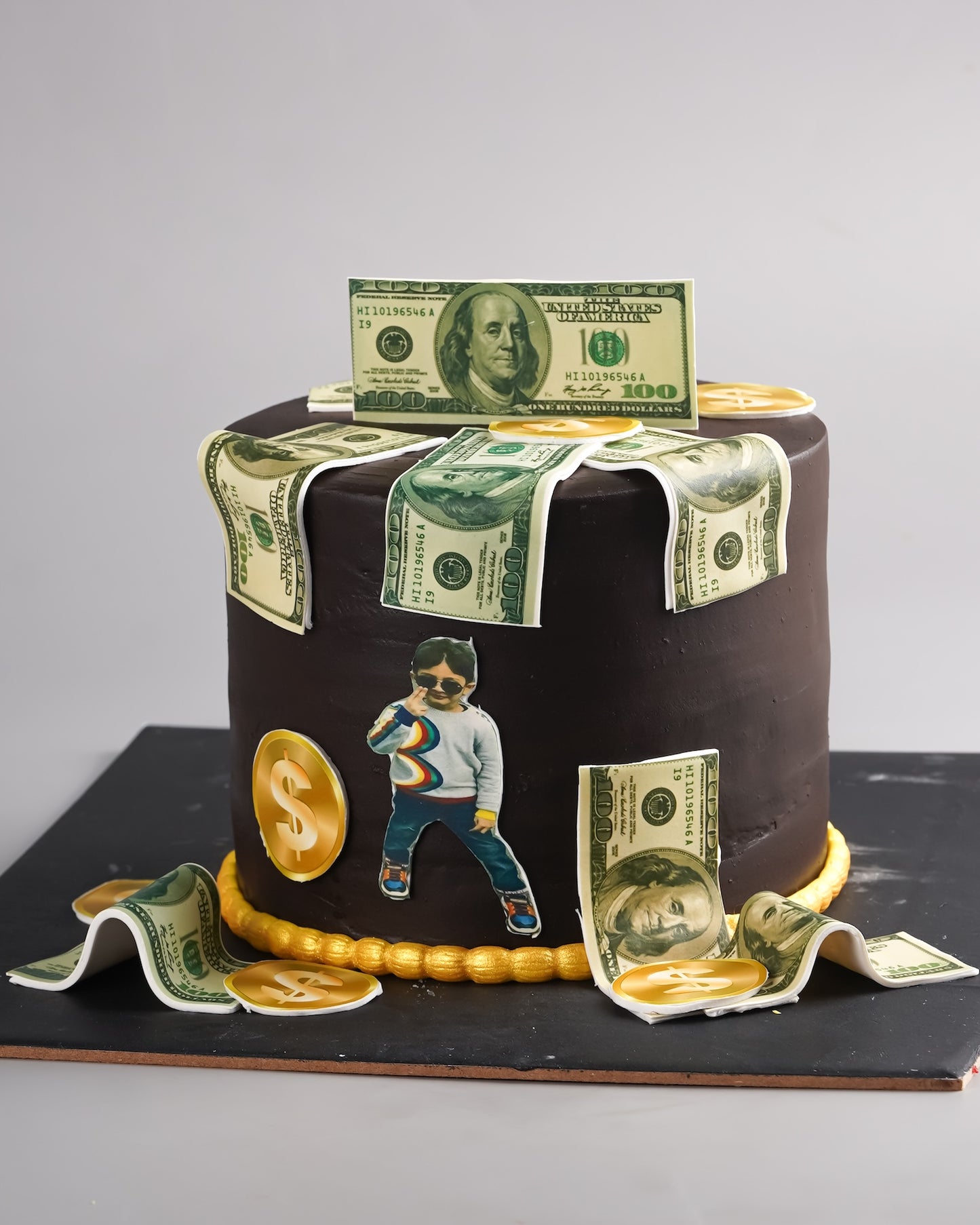 Dollar Bills Chocolate Money Cake