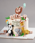 Wild One Safari Cake