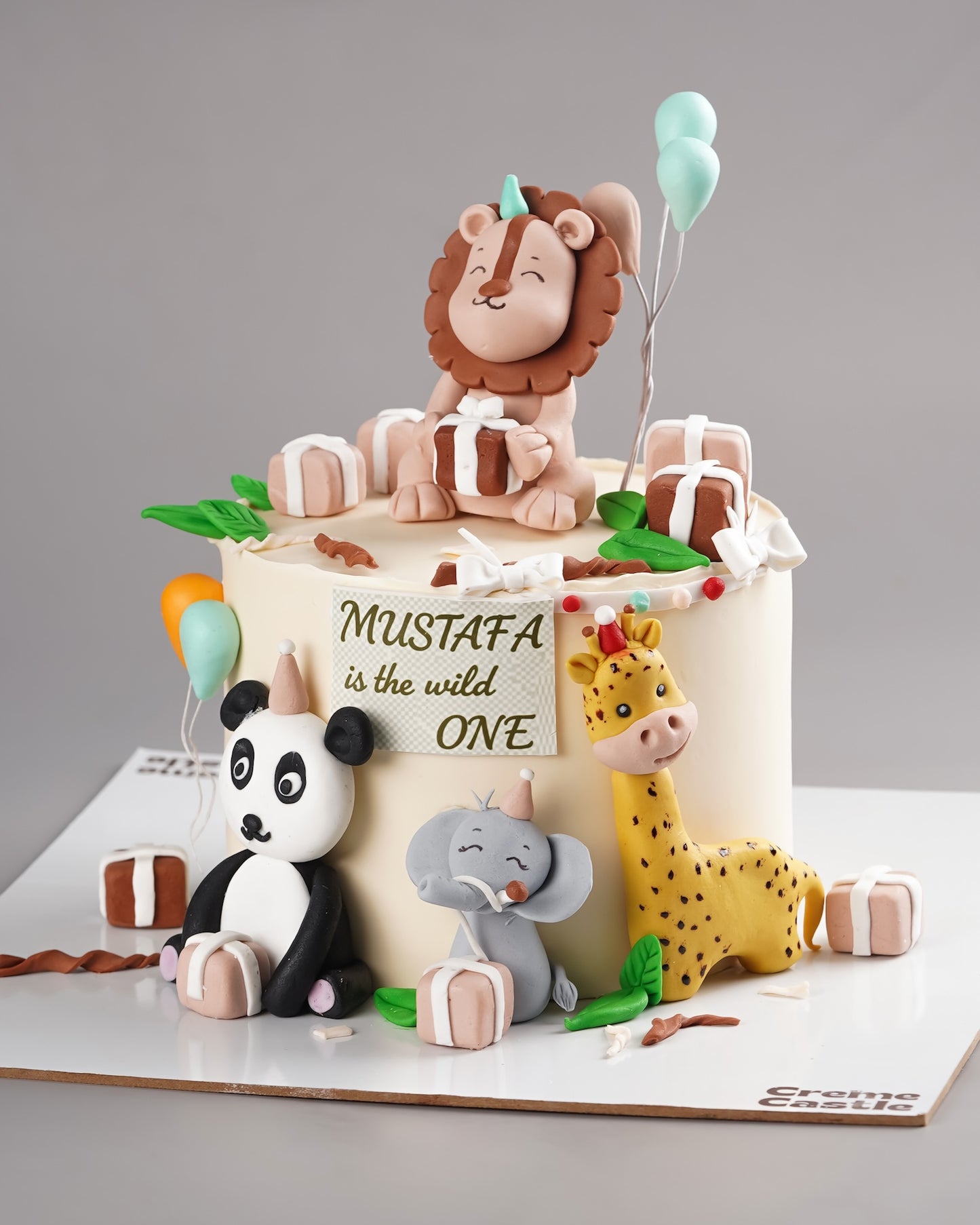 Wild One Safari Cake