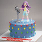 Pop Singer Microphone Cake