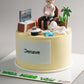 Retirement Beach Farewell Cake