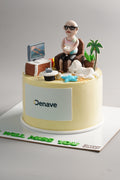 Retirement Beach Farewell Cake