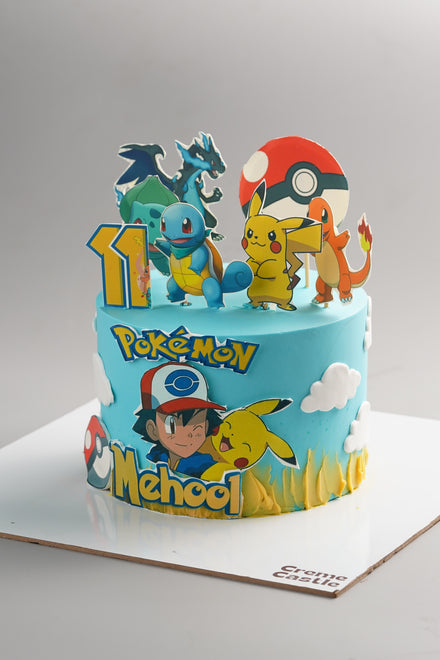 Pokemon Pikachu Birthday Cake