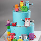 Numberblocks Two Tier Cake