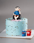 Chill Guy Meme Cake