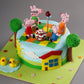Peppa Pig Picnic Scene Cake