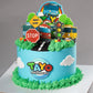 Tayo the Little Bus Cake