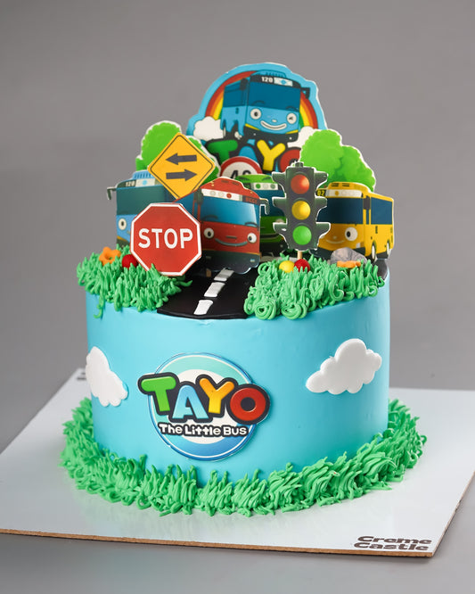 Tayo the Little Bus Cake