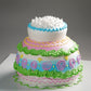 Pastel Swirl Candy Cake