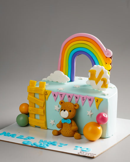 Halfway To One Cake