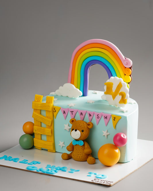 Halfway To One Cake