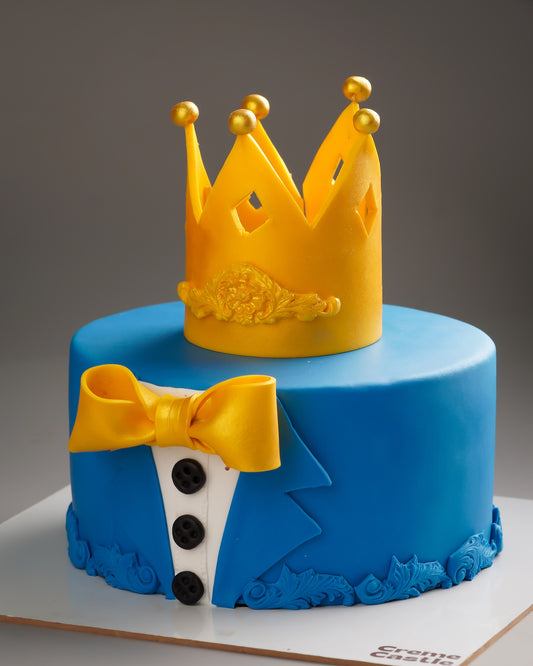 Little Prince Crown Cake