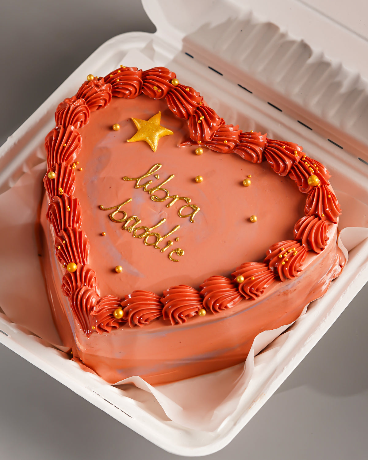 Libra Baddie Bento Cake