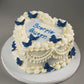 Scorpio Queen Butterfly Heart Cake