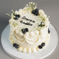 Scorpio Baddie Blueberry Cake