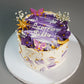 Scorpio Baddie Purple Cake