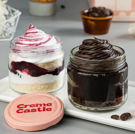 Pack of 2 Dessert Jars