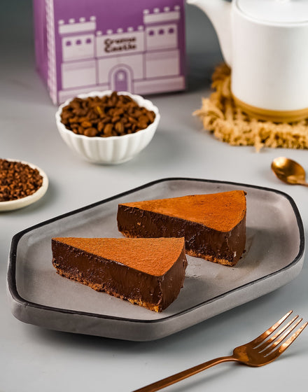 Belgian Chocolate Tart Slice [1 Pc]
