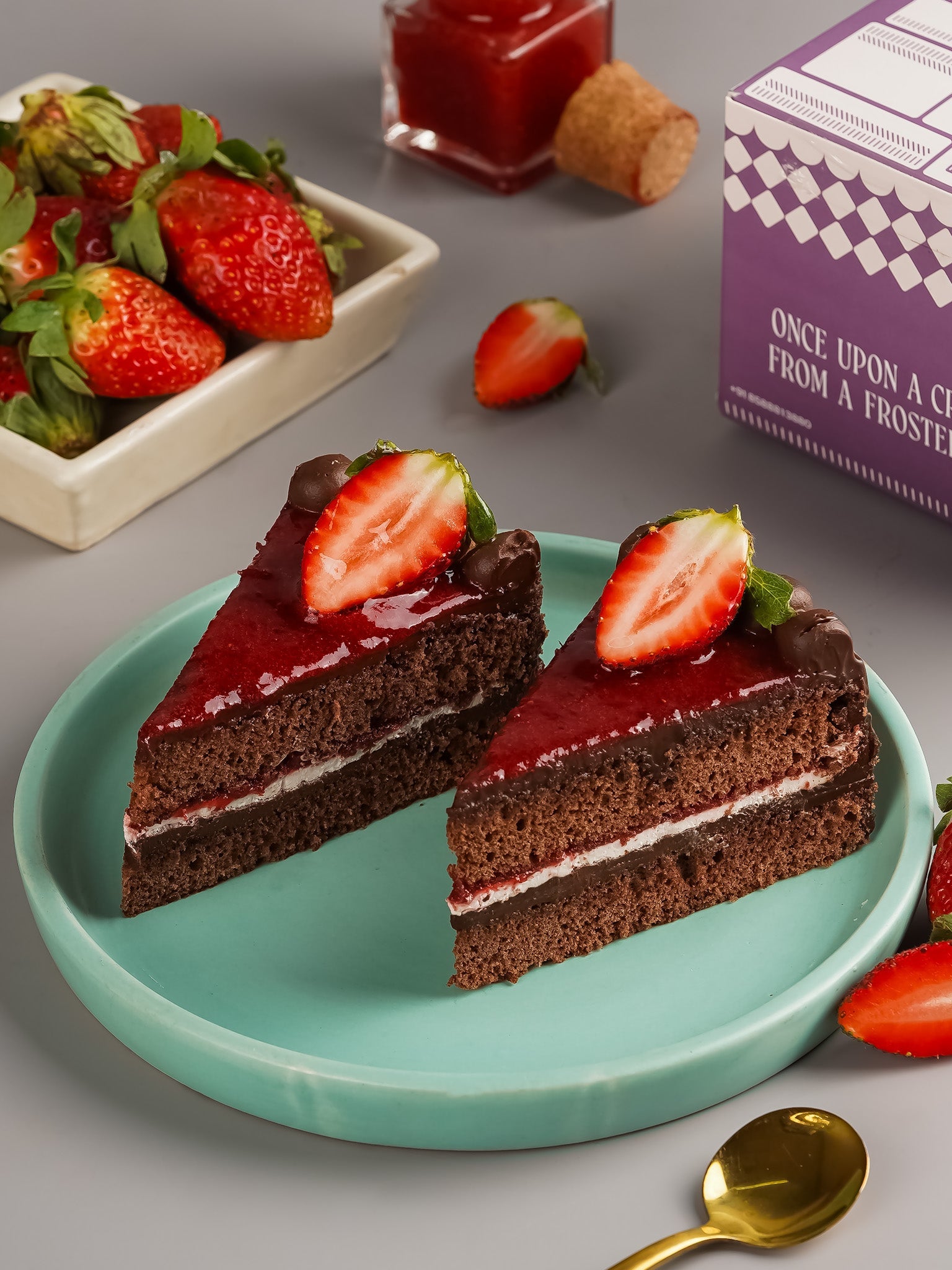 Chocolate Strawberry Cake