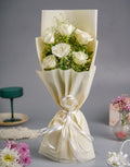 White Rose Bouquet