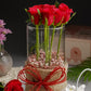 Glass Full of roses 