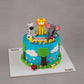 Jungle Theme Cake for Kids
