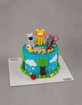 Jungle Theme Cake for Kids