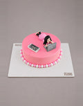 Workaholic Girl Theme Cake