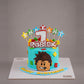 Roblox Face Cake. Kids Cake Designs . Noida & Gurgaon