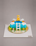 Teddy Half Design Cake